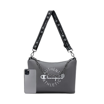 Champion冠军秋季新款幸运饼干斜挎包女腋下包双背 深灰 均码 Champion冠军秋季新款幸运饼干斜挎包女腋下包双背 深灰 均码