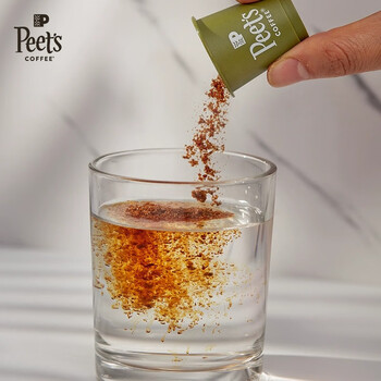 Peets Coffee皮爷peets 冻干即溶咖啡（百利冷萃）24g（3g*8颗）