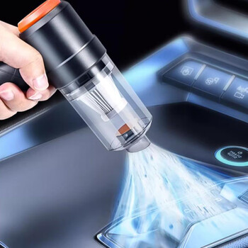 官佳车载除尘器家用无线桌面吸尘器两用手持吹尘器小型宠物除吸毛器