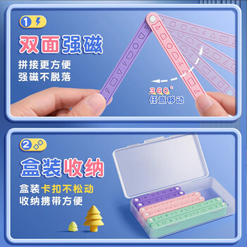 名遇磁性几何演示器角的认识教具小学生二三四年级数学教具活动角数的大数认识几何多边形平行四边形