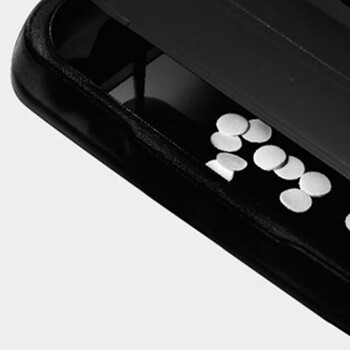 MAX 美克司（MAX）多功能两孔打孔器 省力办公文件档案圆孔打孔机（35张/65g）DP-35T 黑色