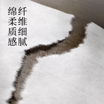 墨青言得力 宣纸初学练习书画毛笔字 卷云加厚书画纸 四尺四开加厚半生熟100张 MY412-A 开学用品 墨青言得力 宣纸初学练习书画毛笔字 卷云加厚书画纸 四尺四开加厚半生熟100张 MY412-A 开学用品