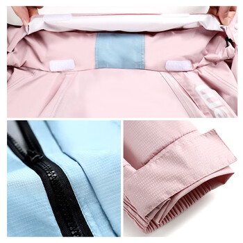 琴飞曼雨衣雨裤分体套装男女款全身防雨外套外卖骑手电动车雨披净空蓝XL