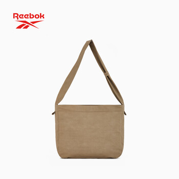 锐步防泼水耐磨轻量流浪包 户外通勤旅行单肩斜挎包大容量 摩卡色