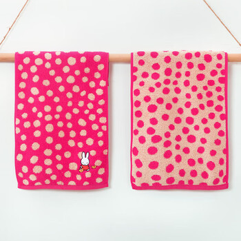 金号&米菲联名款毛巾 儿童毛巾A类纯棉毛巾洗脸面巾小毛巾3条