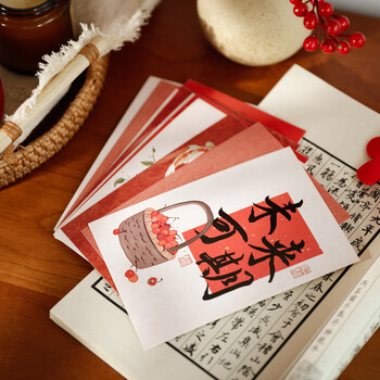 佳茉明信片中国风励志卡片礼物送同学纪念留言卡祝福生日贺卡礼物2025中高考加油装饰布置30张 佳茉明信片中国风励志卡片礼物送同学纪念留言卡祝福生日贺卡礼物2025中高考加油装饰布置30张