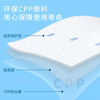 得力（deli）20张多规格透明磨砂自粘包书膜 开学文具学生书皮 防水防污书膜 全国3-6年级通用 