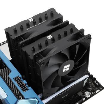 利民（thermalright）Phantom Spirit 120 SE BLACK 幻灵 AGHP GEN4逆重力7热管双塔风冷散热器 PS120 SE BLACK