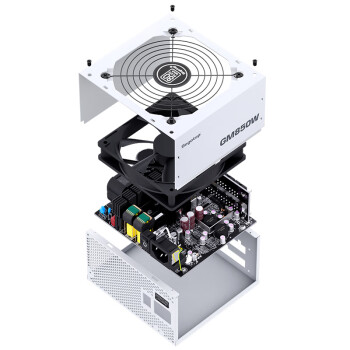 鑫谷（segotep）GM850W ATX3.1金牌全模组冰山版电源（12V-2X6支持5070Ti/5060Ti显卡/白色台式电脑主机箱电源）