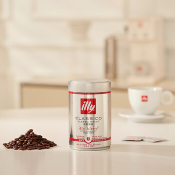 ILLY意利（illy）咖啡豆（中度烘焙） 阿拉比卡意式黑咖啡 罐装250g