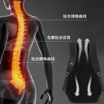 李宁双肩包大容量篮球背包运动书包大学生男女时尚旅行电脑包