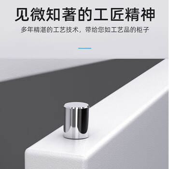 中伟（ZHONGWEI）电子保密柜印章储存柜小型安全柜财务防盗柜家用保险柜密码锁90CM