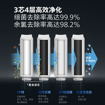 飞利浦（PHILIPS）净水器厨下式 家用厨房净水器自来水前置过滤器净水机一体超滤机AUT1209