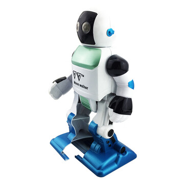 优品沃目 自由行走简易组装机器人套件教育电子产品教学DIY制作焊接散件 套件+三节5号电池