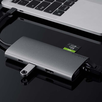 联想ThinkPad Type-C USB-C转HDMI和VGA转接头 USB分线器 千兆网口 PD快充 SD/TF笔记本拓展坞LC10 联想ThinkPad Type-C USB-C转HDMI和VGA转接头 USB分线器 千兆网口 PD快充 SD/TF笔记本拓展坞LC10