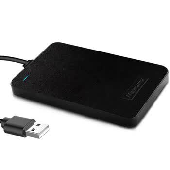 纽曼（Newsmy）500GB 移动硬盘机械 星云塑胶S系列 USB3.0 机线一体 2.5英寸 星空黑  稳定耐用 大U盘