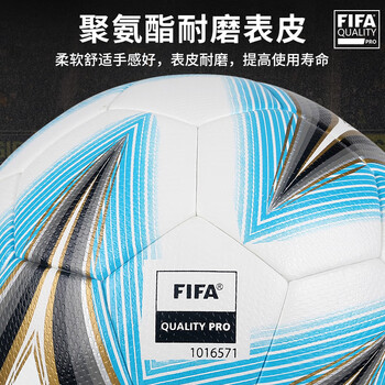 世达（star）3000足球5号成人专业比赛标准新款热粘合耐磨FIFA认证SB165FTB
