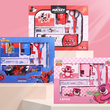 迪士尼（Disney）文具套装 小学生文具礼盒 女孩生日礼物学习用品 幼儿园文具大礼包 草莓熊DM6049T1