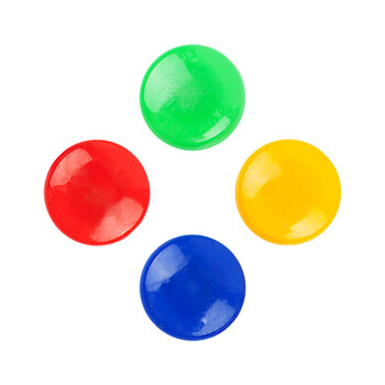 得印磁扣磁力贴8734磁铁贴吸铁石贴片磁钉磁贴白板磁铁磁扣钉冰箱磁力扣吸铁石48粒28mm/盒