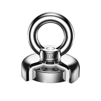 得印MG-D75磁块强磁打捞磁铁强力磁铁吸铁石0310河道打捞圆形直径75mm拉力0-420斤/1个