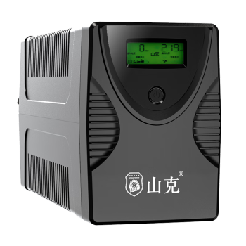 山克SK2000 ups不间断电源2000VA/1200W家用办公电源稳压停电后备用