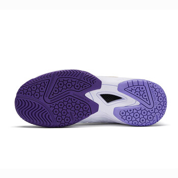 VICTOR威克多胜利羽毛球鞋男女款P9200TD高弹稳定类运动鞋白紫 42