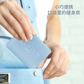 PROIRON普力艾 健身弹力带瑜伽拉力带开肩美背塑形拉伸训练带 1.5m灰20磅