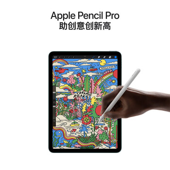 Apple/苹果 iPad Air 13英寸 M2芯片 2024年新款平板电脑(Air6/512G WLAN版/MV2N3CH/A)紫色