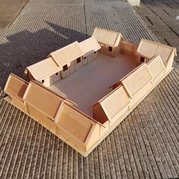 妙普乐 立体构成材料牙签模型 雪糕牙签棒棍条四合院手工 无装饰 材料