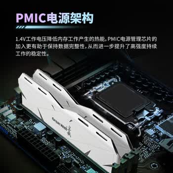 长城（Great Wall）32G(16G*2)套条 DDR5 6000 马甲条 台式机内存条 