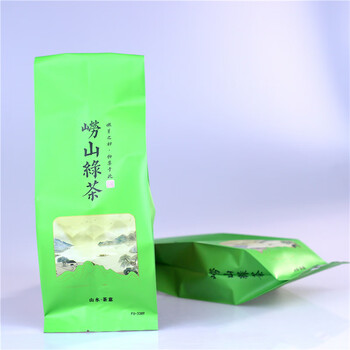 崂卓崂山绿茶2025新茶500g 浓豆香口粮茶 山东青岛特产