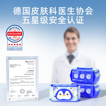 DEEYEO山茶花湿厕纸80片*3包湿厕纸家庭装卫生湿纸巾可搭配抽纸使用