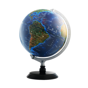 北斗卫星触控灯光AR智能地球仪3D立体浮雕学生用毕业六一儿童节玩具男女孩生日礼物礼盒摆件G2528 