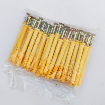 永利尚小黄鱼塑料膨胀管膨胀螺丝 胶塞螺栓涨塞 自攻螺丝 10*80mm(50套) 永利尚小黄鱼塑料膨胀管膨胀螺丝 胶塞螺栓涨塞 自攻螺丝 10*80mm(50套)