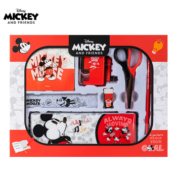 迪士尼（Disney）文具套装 小学生礼盒 男孩女孩生日礼物学习用品儿童礼物幼儿园文具大礼包 米奇DM6049M1