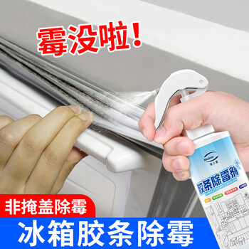 碧士露（BISELOAE）冰箱胶条除霉剂280ml洁面仪清洁剂冰箱除霉电动牙刷去霉斑点
