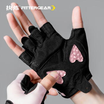 FITTERGEAR执炼运动健身手套女半指透气器械训练哑铃瑜伽防滑防起茧	