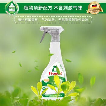Frosch衣领净衣物去污预洗喷剂 500ml*2 衣领洗衣液 高效去污