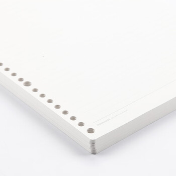 仲林(Nakabayashi)B5/50张 活页本内芯笔记本子替芯 26孔通用活页纸 8mm横线格 LL-B505NU-50 仲林(Nakabayashi)B5/50张 活页本内芯笔记本子替芯 26孔通用活页纸 8mm横线格 LL-B505NU-50