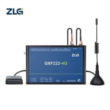 ZLG致远电子 Cat.4新一代工业数采边缘计算网关 2路RS485 GXF222-4G