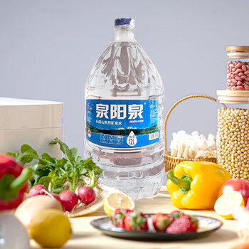泉阳泉（QUANYANGQUAN）长白山天然矿泉水 12L*1桶 弱碱性泡茶水 桶装水（家庭装）