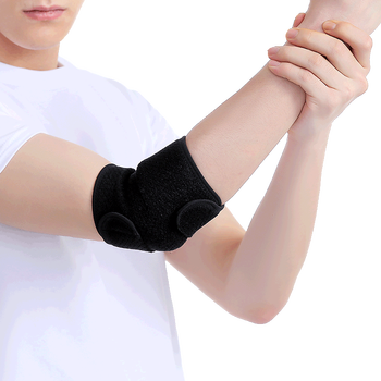 D&M日本进口运动护肘健身男女羽毛球网球篮球绑带关节保护套一只