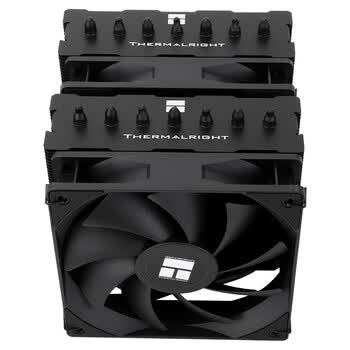 利民（thermalright）Phantom Spirit 120 SE BLACK 幻灵 AGHP GEN4逆重力7热管双塔风冷散热器 PS120 SE BLACK