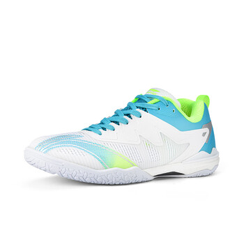 李宁（LI-NING）乒乓球鞋麒麟2.0男女款国家队专业比赛运动训练鞋 白/浅水蓝 40 
