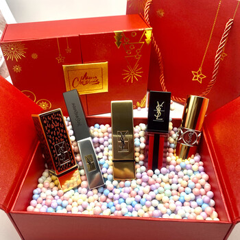 口红礼盒情人节限定套装求爱表白生日礼物送女生新年盲盒2支随机礼盒