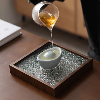 汝窯汝磁器茶寵茶玩功夫茶茶道陶磁器茶台置物鯉茶可愛的鲤 汝窑功夫茶具套装，如何泡出一杯好茶？-功夫茶具-淘宝好物网
