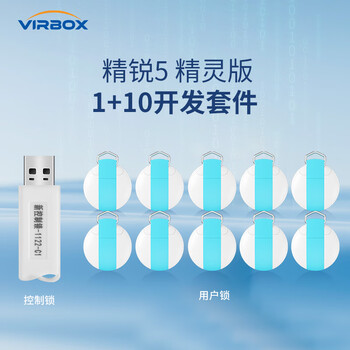 深思数盾精锐5加密狗加密锁  开发套件1控制锁10 U盘用户锁首次必购license授权管控 软件授权保护 精灵版1+10开发套件