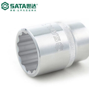 世达（SATA）19MM系列12角套筒32MM	16613