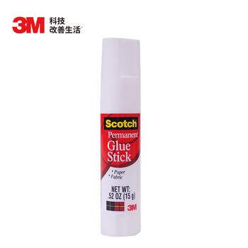 3M 胶棒 思高 PVP 白色强力胶棒 固体胶/固体胶棒/固体胶水 6015 1支装
