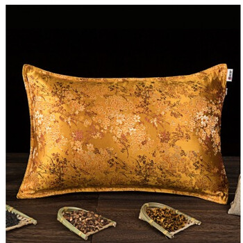 薰衣草枕头助睡眠神器荞麦枕头失眠催眠严重安神中老年枕  福花簇锦.